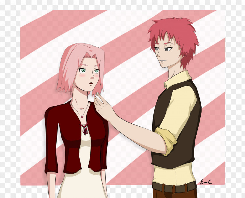 Naruto Sakura Haruno Sasori Drawing Art PNG