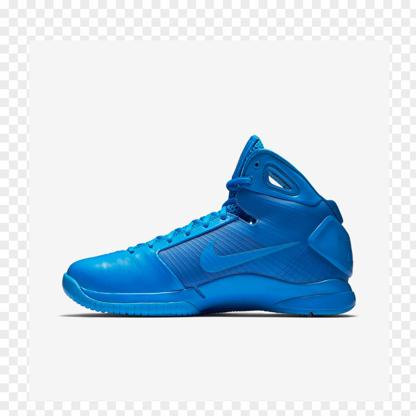 Nike Sneakers Hyperdunk Shoe Blue PNG