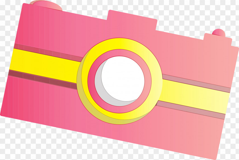 Pink Yellow Magenta Line Circle PNG