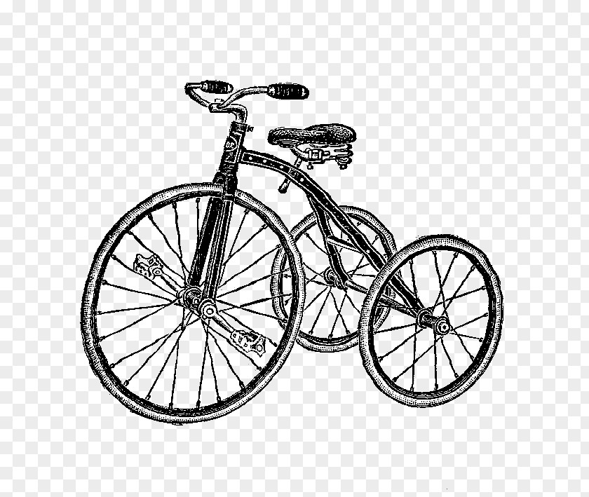 Bicycle Old-Time Toys, Dolls And Novelties CD-ROM Book Pedals Drawing Clip Art PNG