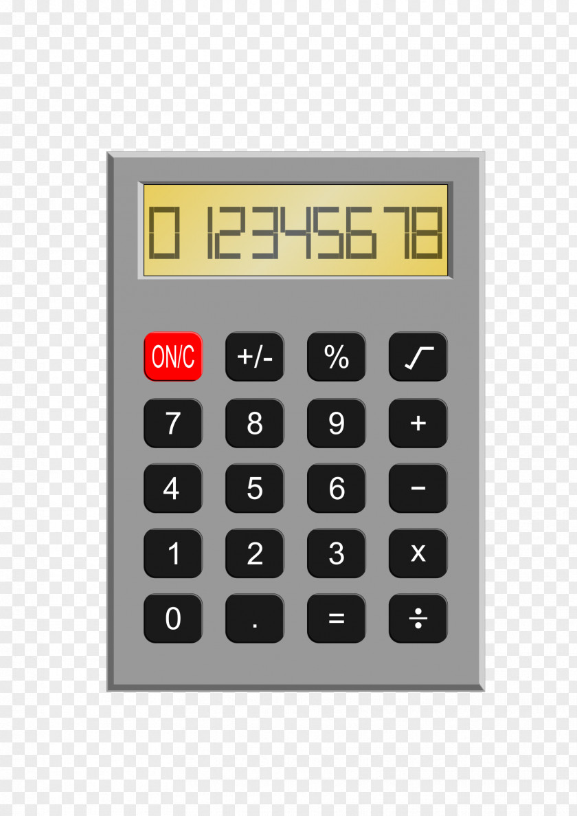 Calculator Scientific Calculation TI-30 Texas Instruments PNG