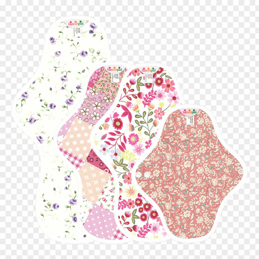 Cotton Pad Flower Garden Textile Medium PNG