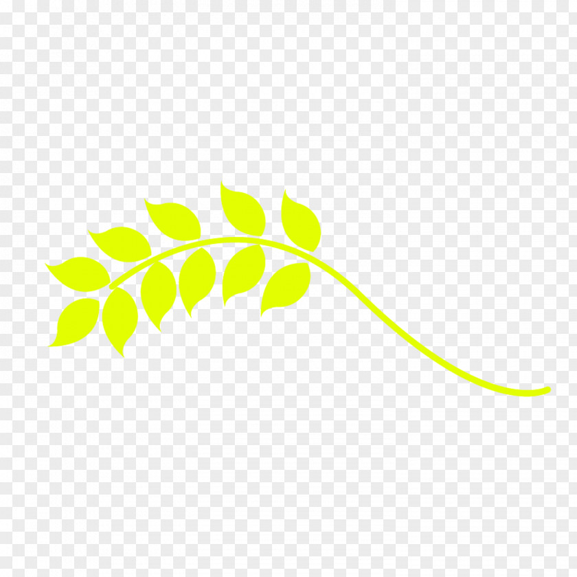 Golden Leaves Line Point Angle Yellow Pattern PNG