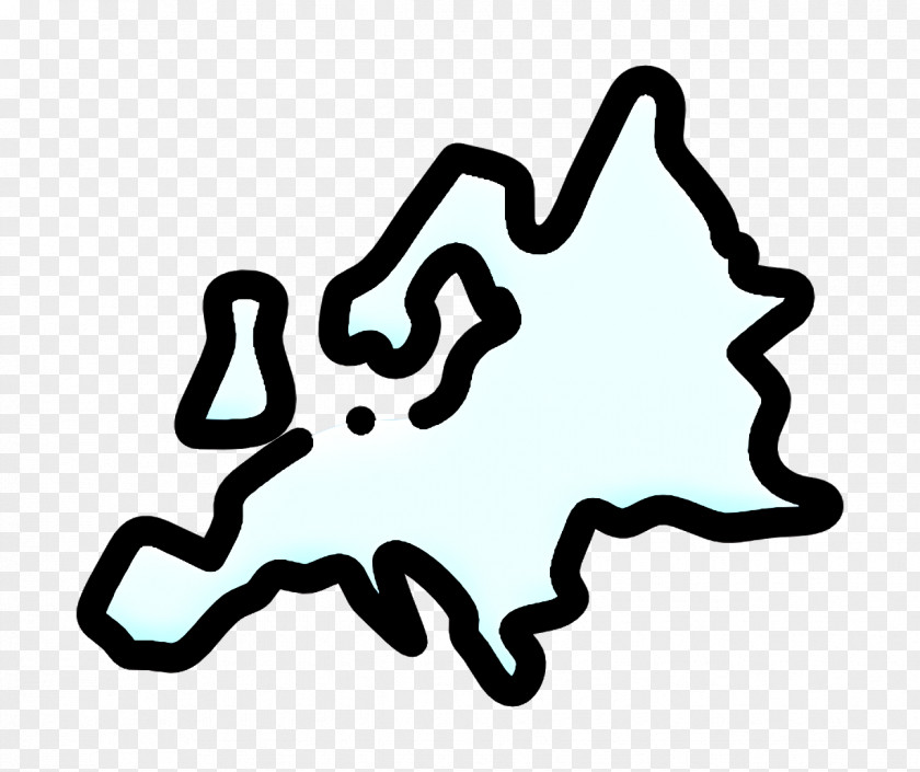 Map Icon Geography Europe PNG