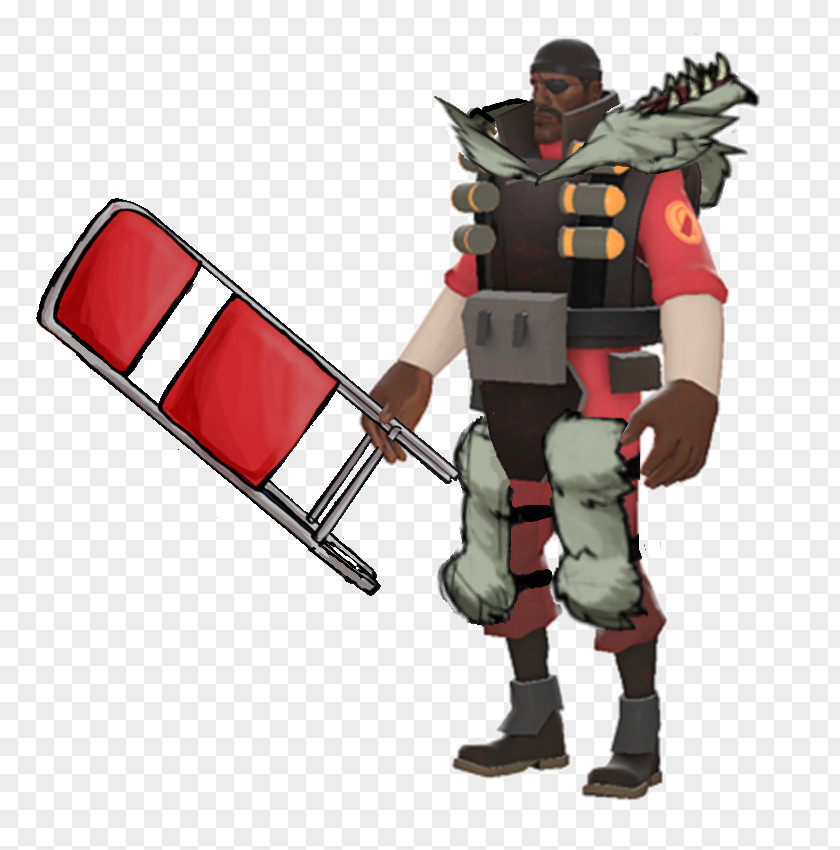 Pleasantly Cool Team Fortress 2 Figurine Character PNG