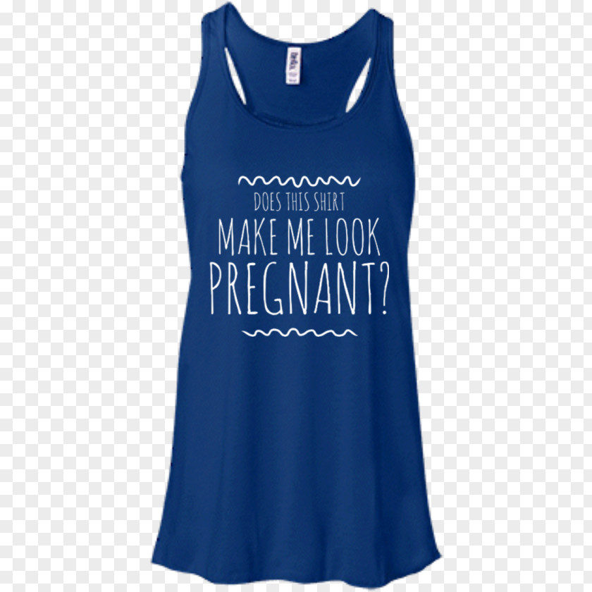 Pregnancy Back T-shirt Top Clothing Sleeveless Shirt PNG