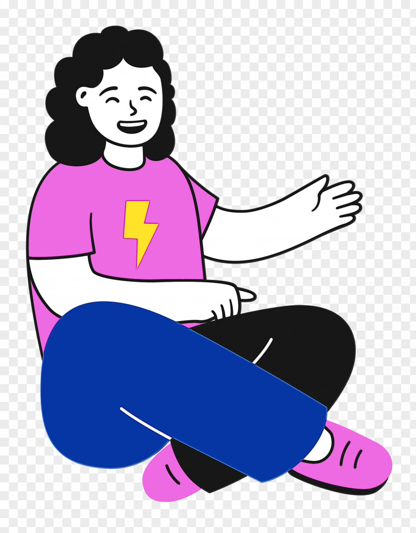 Sitting Joint Floor Cartoon PNG