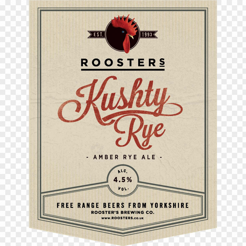 Beer India Pale Ale Rooster's Brewery PNG