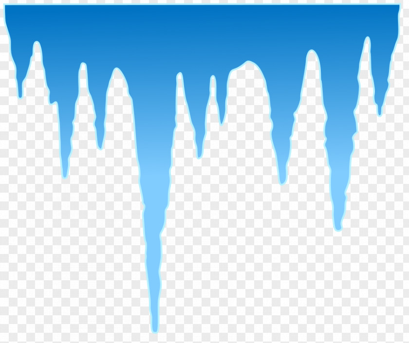 Icicle Stencil Clip Art PNG