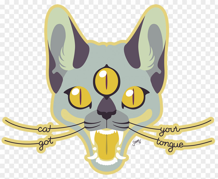 Kitten Whiskers Cat Poster PNG