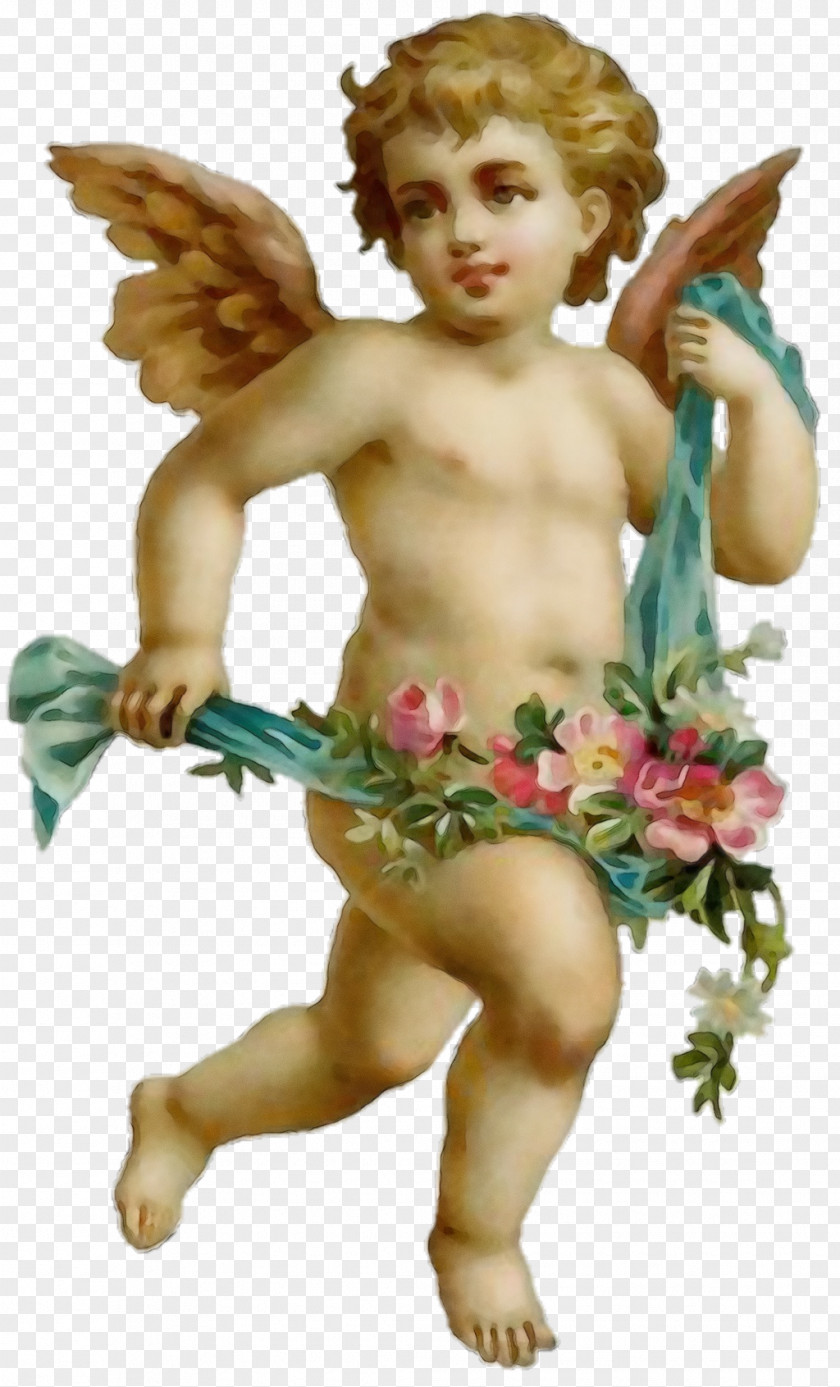 Mythology Figurine Angel Cupid Fictional Character Supernatural Creature Mythical PNG