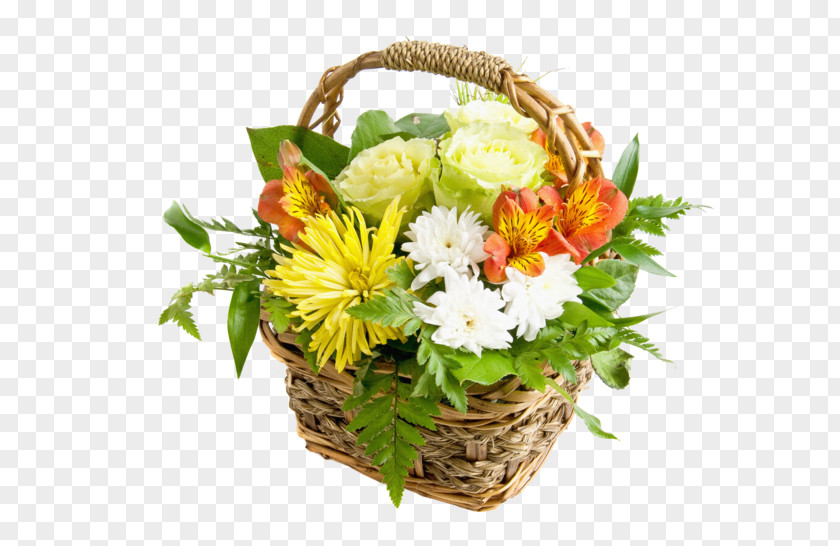 Flower Bouquet Basket Rose Stock Photography PNG
