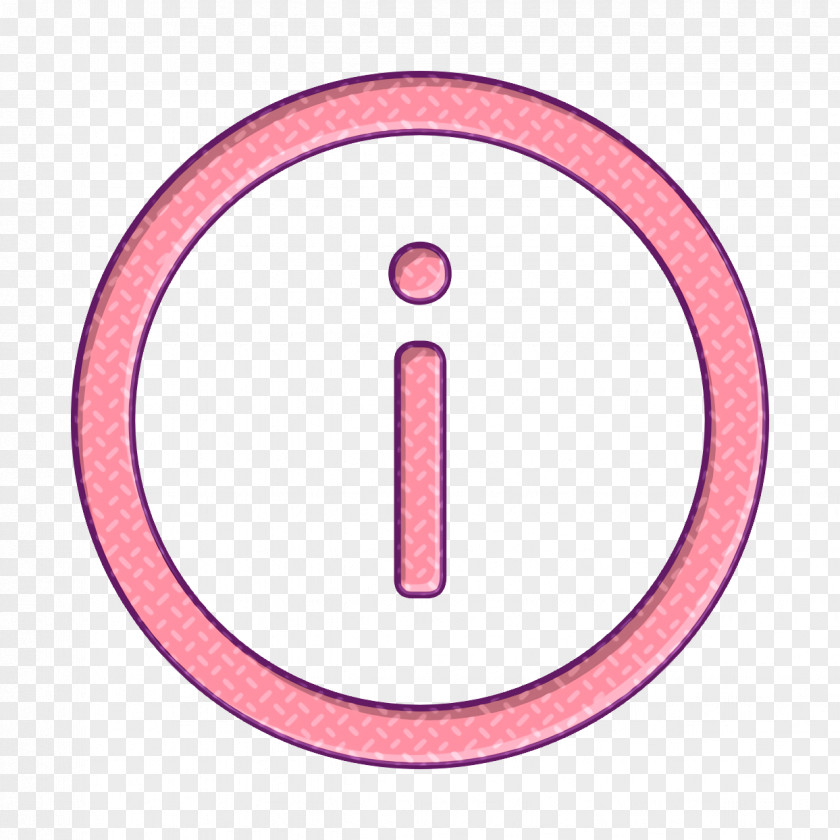 Symbol Pink Description Icon Info Information PNG