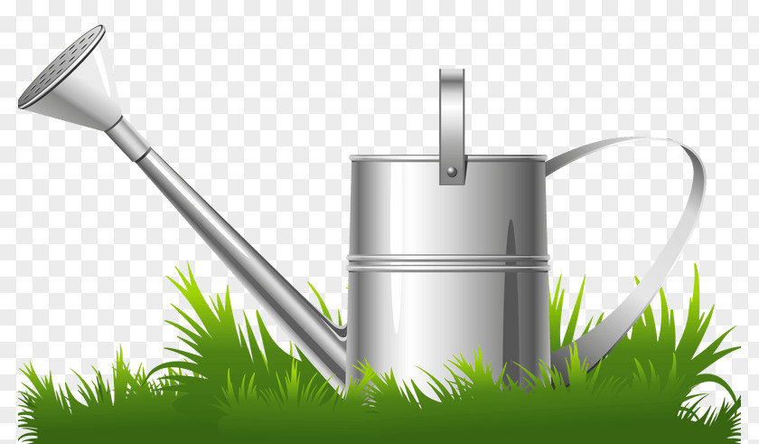 Vector Graphics Flower Garden Clip Art Watering Cans PNG