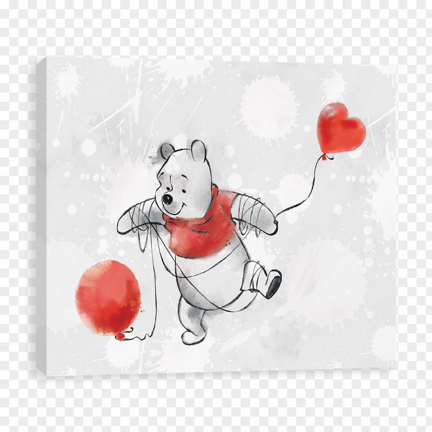 Winnie The Pooh Winnie-the-Pooh Canvas Print Bear PNG