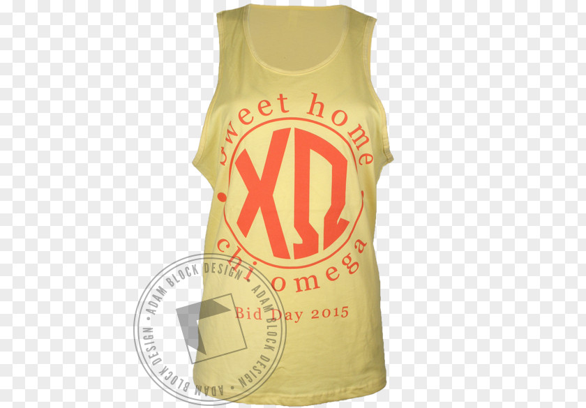 Chi's Sweet Home T-shirt Gilets Sleeveless Shirt Font PNG
