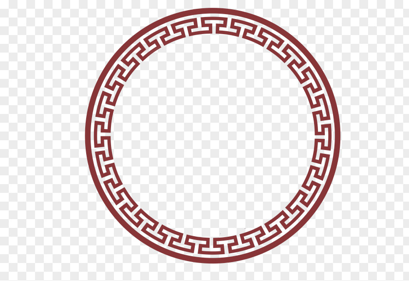 Chinese Classical Style Circle Border PNG classical style circle border clipart PNG