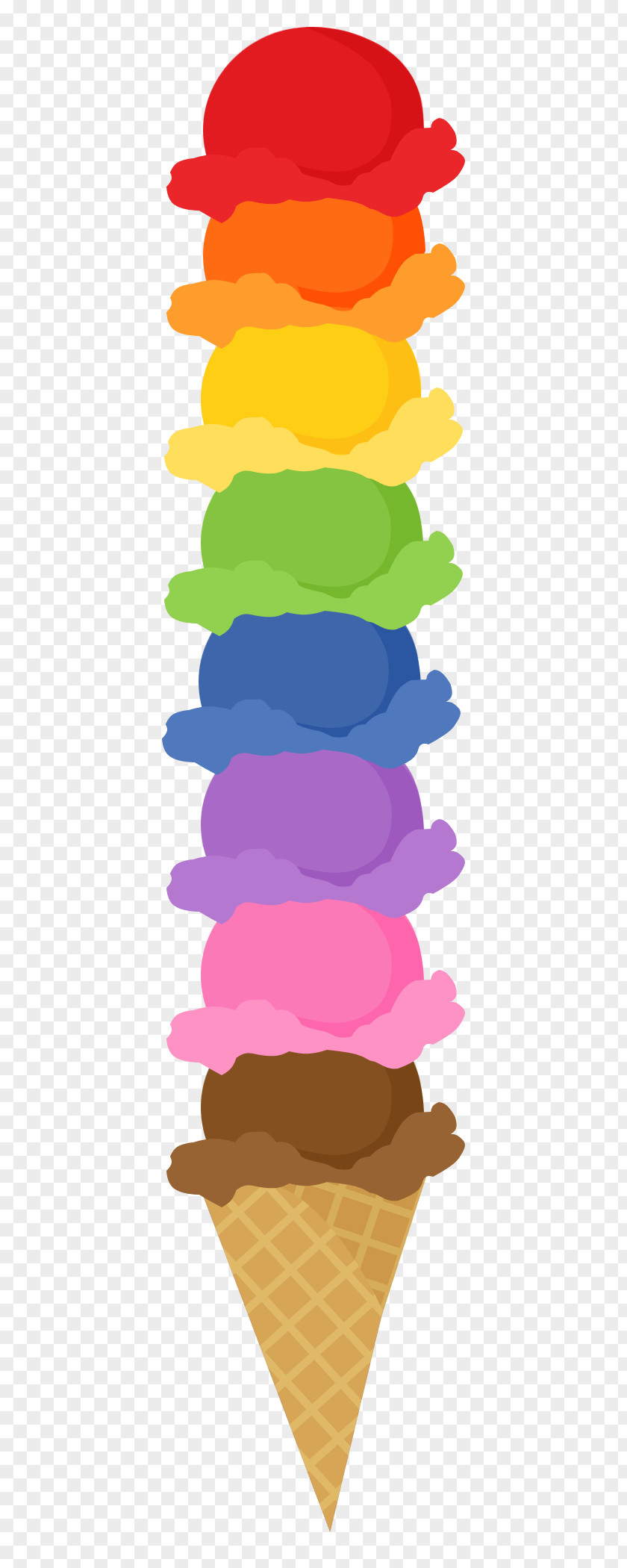 Ice Cream Cones Chocolate Clip Art PNG