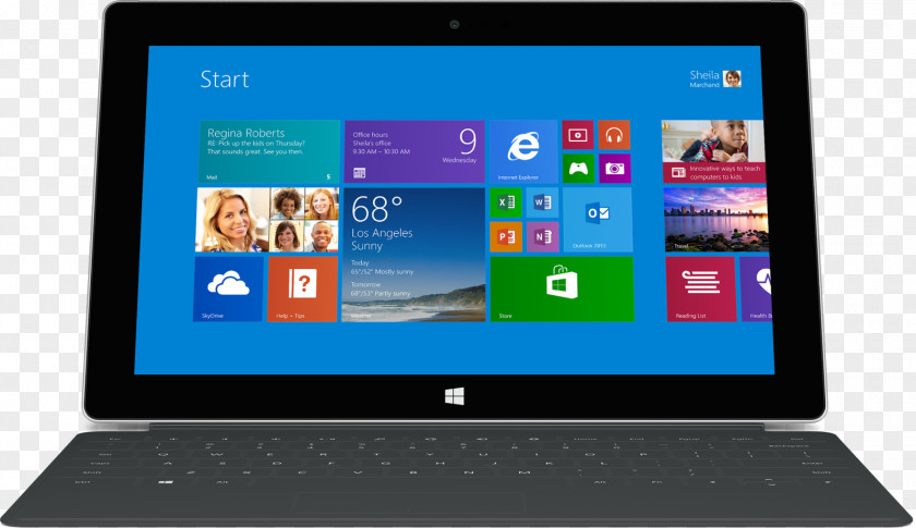 Laptop Surface Pro 2 PNG