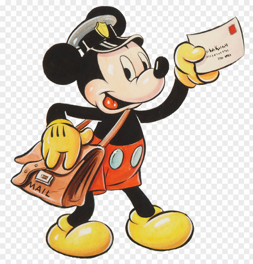 Mailman Cliparts Mickey Mouse Disney Mail Email Clip Art PNG