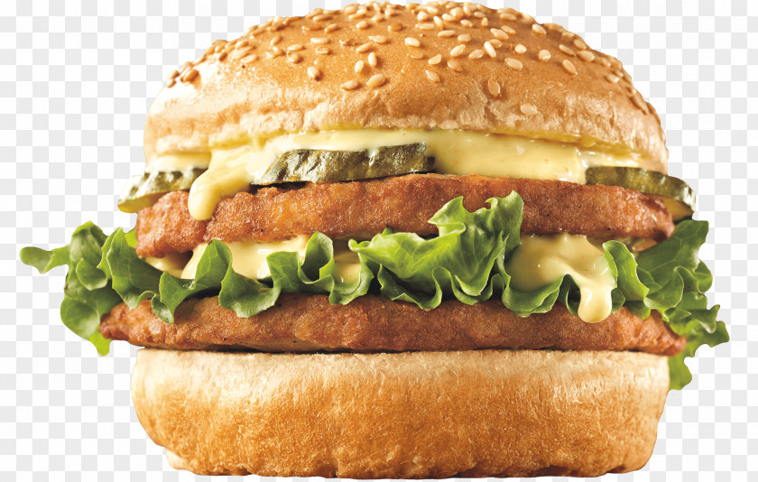 Menu Cheeseburger Hamburger KFC Fast Food Salmon Burger PNG