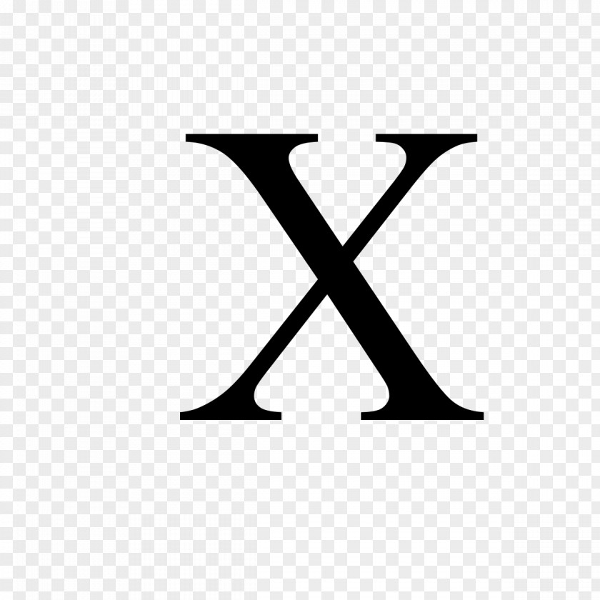 Roman Numerals Greek Alphabet Chi Letter Wikipedia PNG