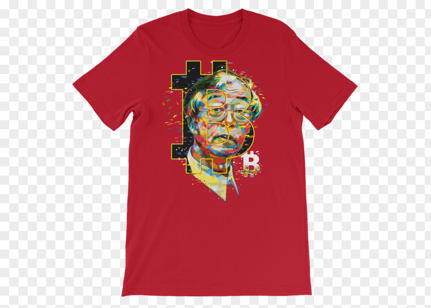 Satoshi Nakamoto T-shirt Hoodie Sleeve Designer PNG