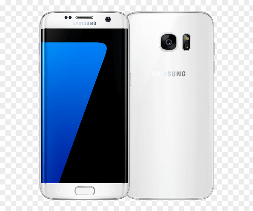 Smartphone Feature Phone Samsung GALAXY S7 Edge White PNG