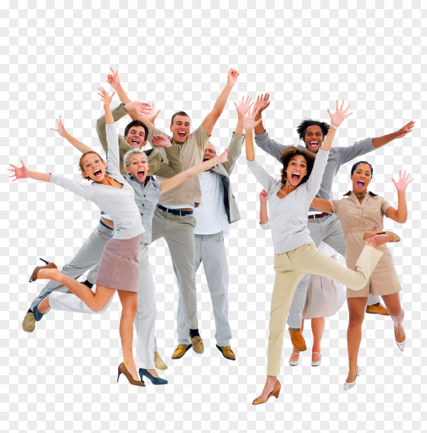 Bunch Of People Jump Up PNG of people jump up clipart PNG