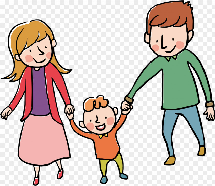 Family Of People Illustration Cartoon Vector Graphics Image Drawing PNG