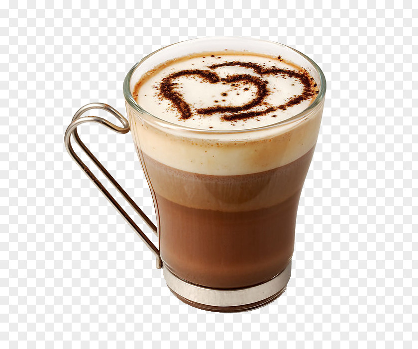 Heart Cocoa Powder Coffee Cup Tea Latte Cafe PNG