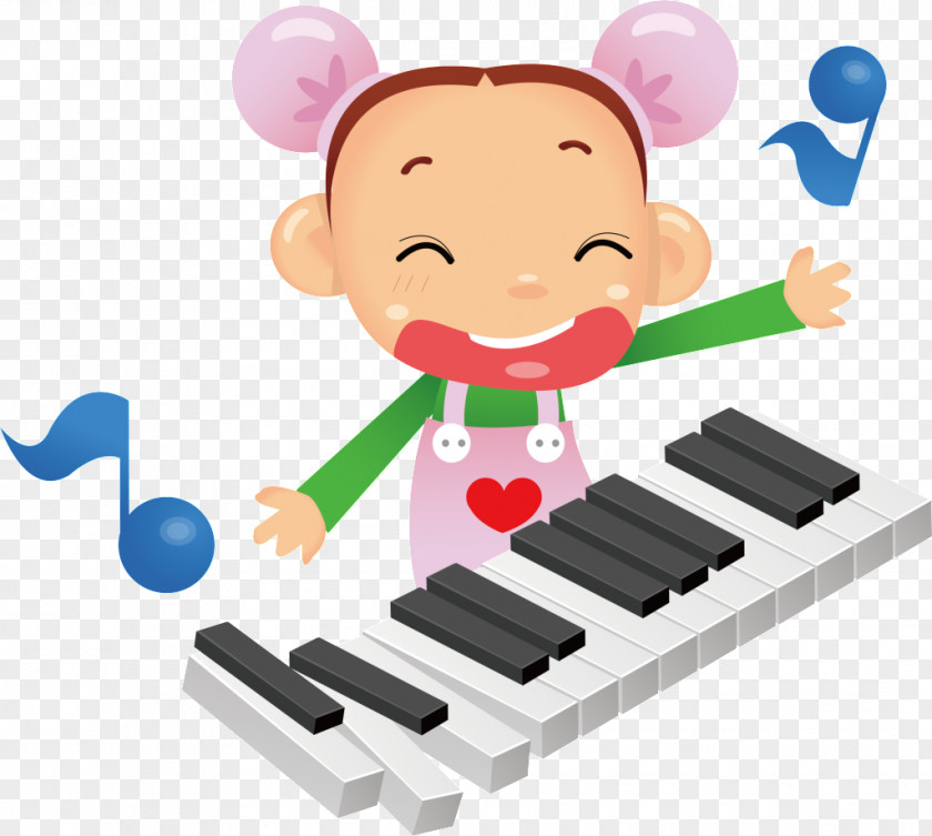 Piano Music Clip Art Image PNG