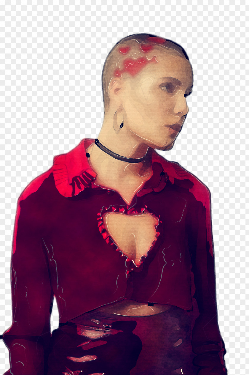 Sleeve Mannequin Red Lady Magenta Pink Fashion PNG