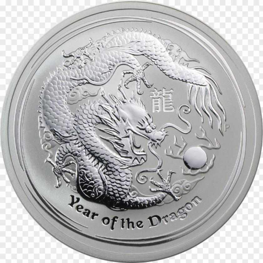 Sliver Jubile Year Perth Mint Silver Coin Bullion PNG