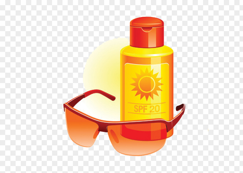 Sunscreen Lotion Factor De Protección Solar Clip Art PNG