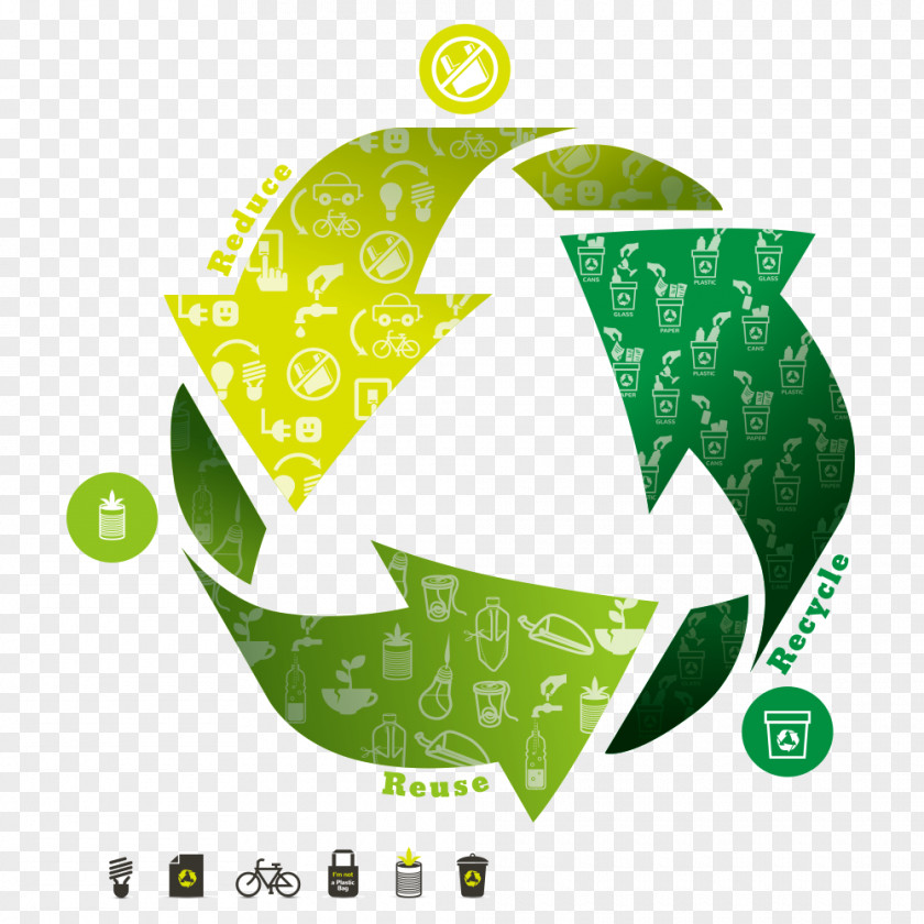 Arrow,green Recycling Symbol Illustration PNG