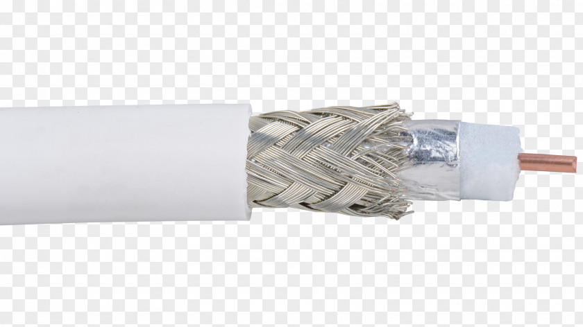 Electrical Cable Coaxial RG-6 Television Conductor PNG