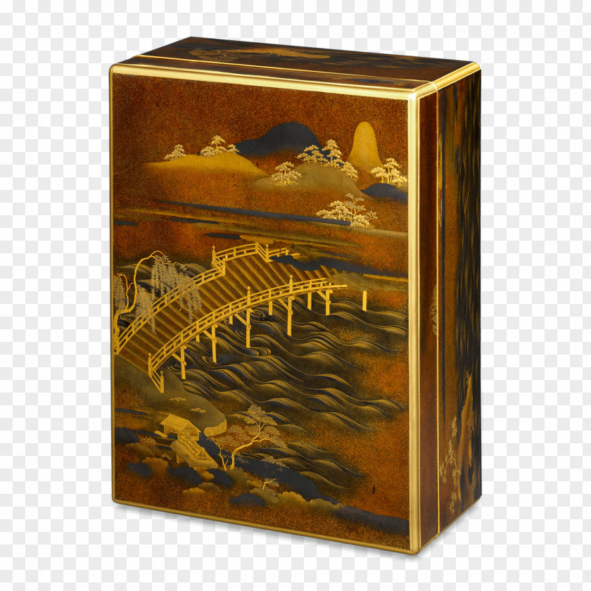 Japan Japanese Lacquerware Box PNG