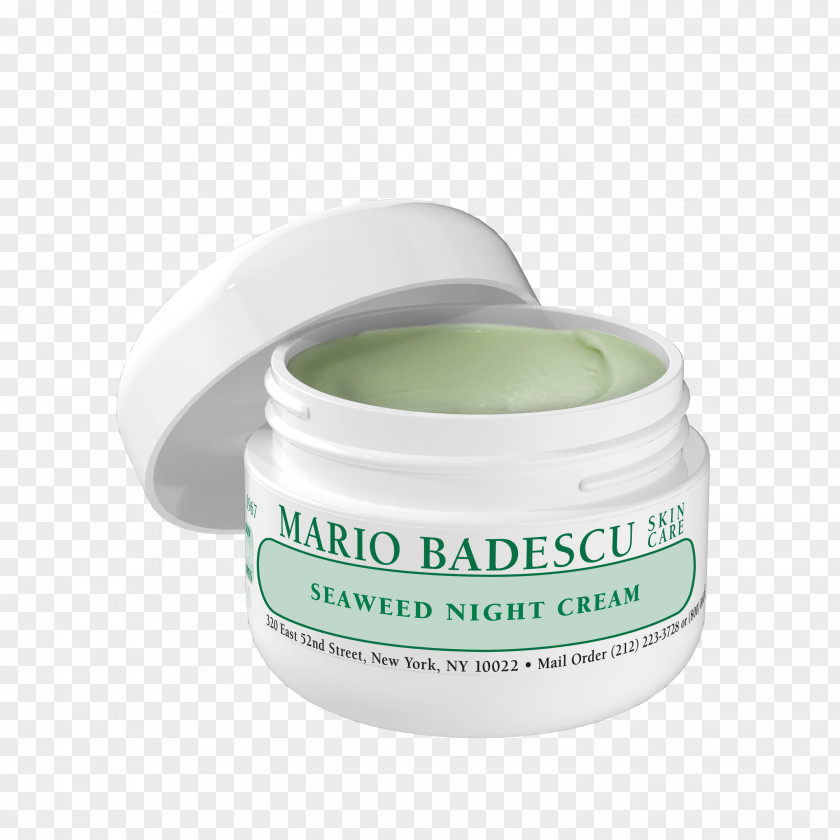Nori Seaweed Mario Badescu Whitening Mask Skin Facial PNG