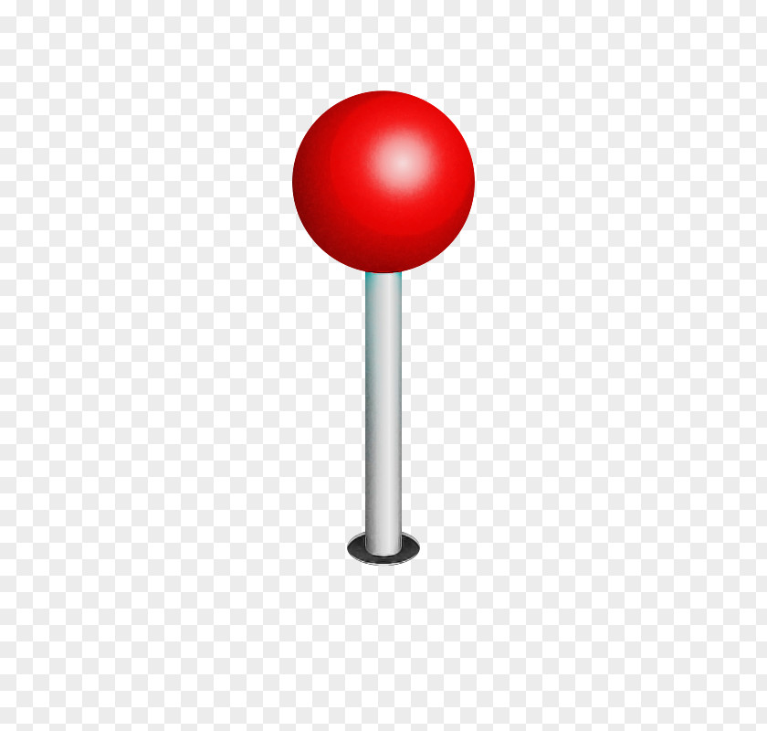 Red Sphere Material Property PNG
