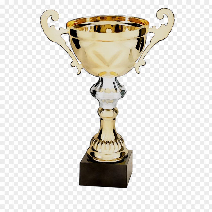 Gold Trophy Cup Award Medal Crystal Perpetual Fantasy Football PNG