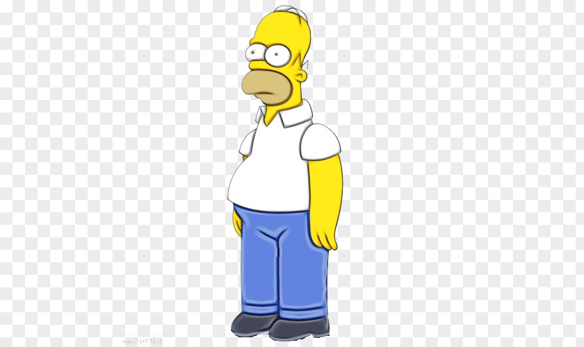 Homer Simpson Wind Wave Clothing Character PNG