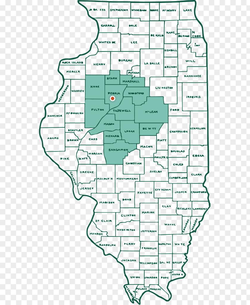 Main And Collateral Channels Map Illinois Line Point Angle Land Lot PNG