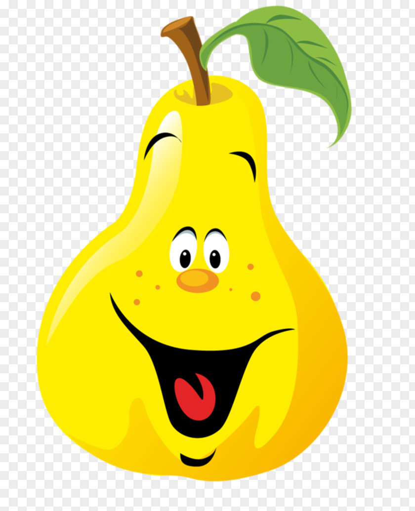 Mango Fruit Smiley Emoticon Clip Art PNG