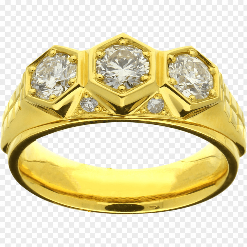 Ring Wedding Gold Brilliant Jewellery PNG