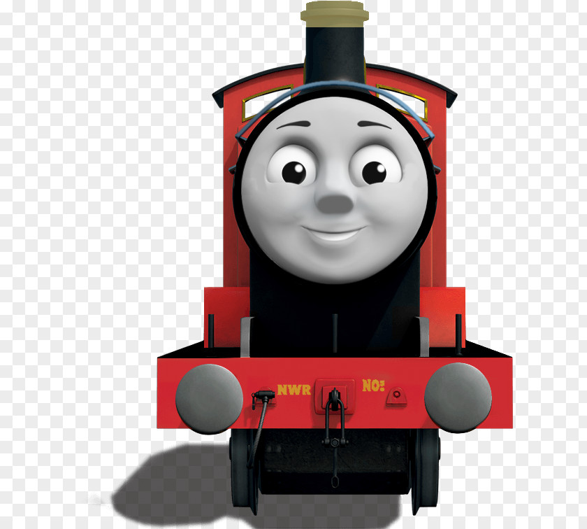 Train Thomas & Friends James The Red Engine Sir Topham Hatt Sodor PNG