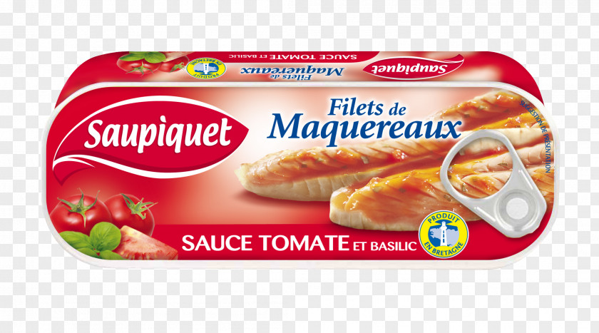 Basil Saupiquet Filets De Maquereaux Fast Food 