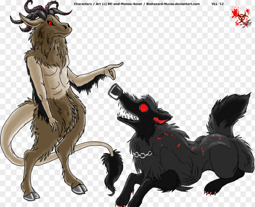 Cabra Goatman Lovecraftian Horror Image Illustration PNG