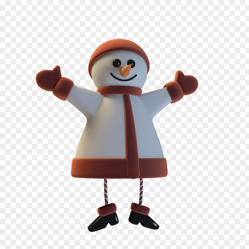 Cartoon Snowman Decoration Pictures PNG