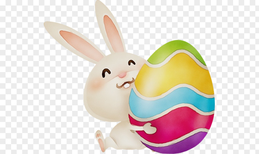 Domestic Rabbit Animal Figure Easter Egg PNG